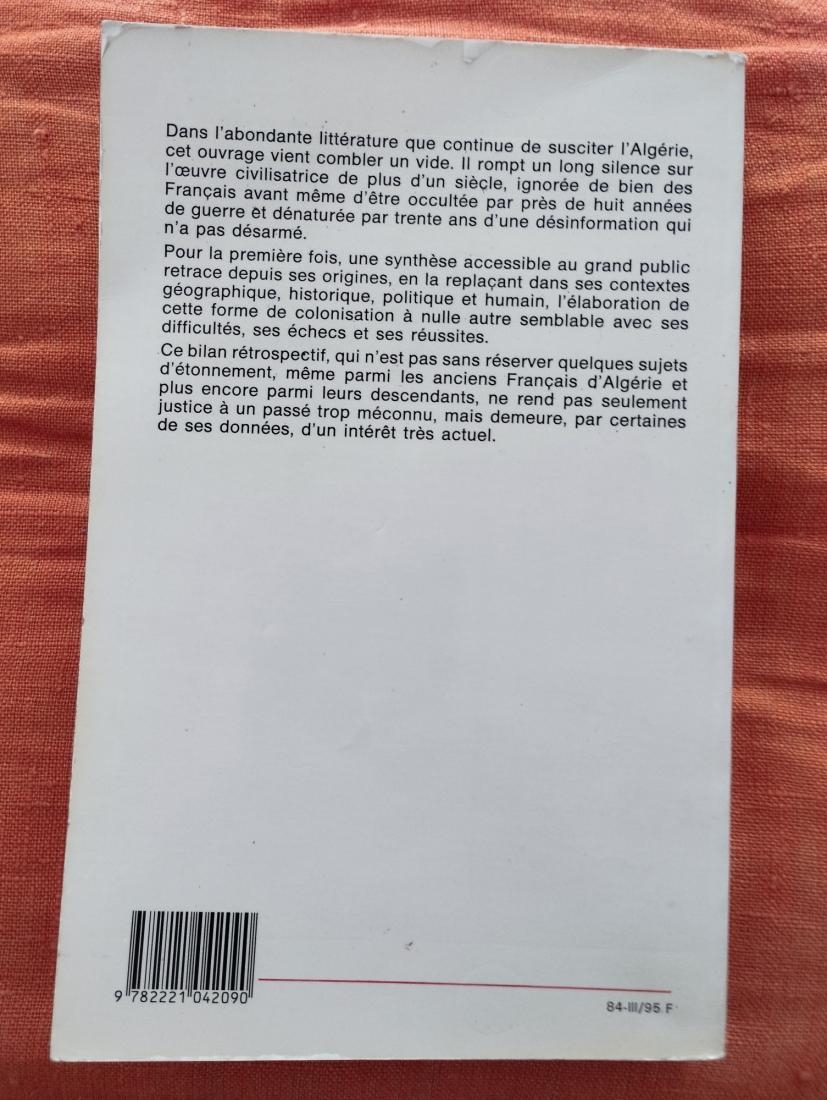Algérie l'oeuvre française