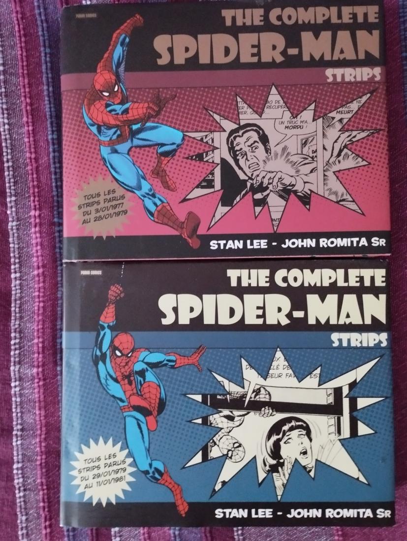 The complete SPIDER-MAN Strips Vol 1 et Vol 2